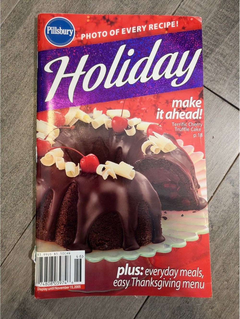 Pillsbury Holiday Cookbook with Thanksgiving and Easy Meals Recipes